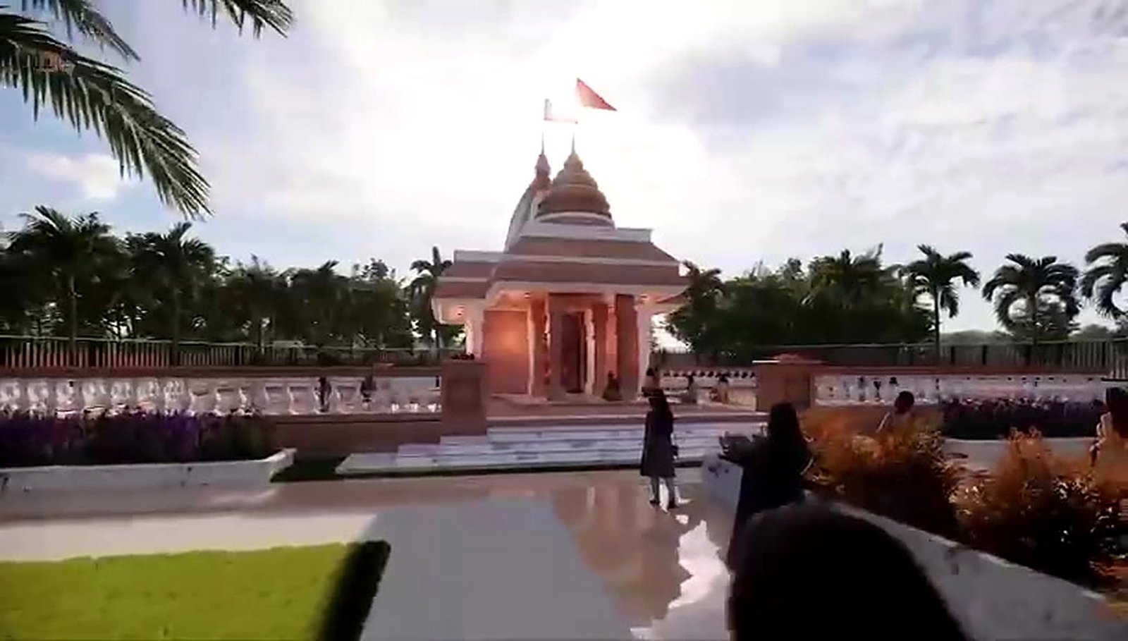 Concept render of the planned temple-style clubhouse